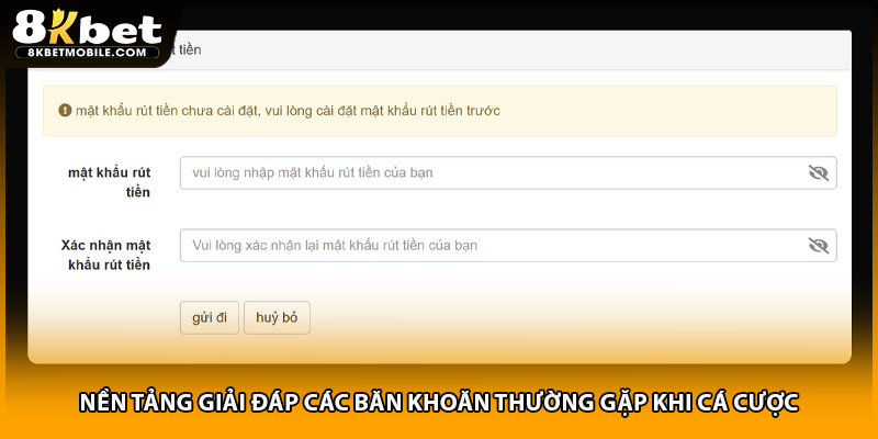 Nền tảng giải đáp các băn khoăn thường gặp khi cá cược